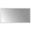 vidaXL LED Badkamer Spiegel Transparant 80 x 40 cm gehard glas