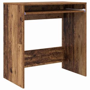 vidaXL Bureau Oud Hout Bewerkt hout 77.5 x 43 x 79 cm