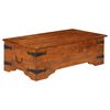 vidaXL Salontafel 110x55x35 cm massief acaciahout met honingafwerking