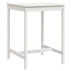 vidaXL Tuintafel 82,5x82,5x110 cm massief grenenhout wit
