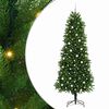 vidaXL Kerstboom met 300 LED met standaard Groen 240 cm PE