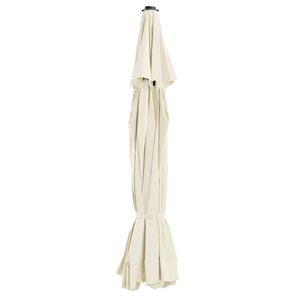 vidaXL Vervangingsdoek voor parasol 515 cm zandkleurig