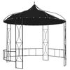 vidaXL Prieel rond 300x290 cm antraciet
