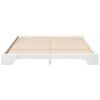 vidaXL Bedframe Wit 200 x 210 cm Massief grenenhout