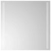 vidaXL Badkamerspiegel LED 50x50 cm