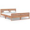 vidaXL Bedframe massief teakhout 160x200 cm