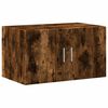 vidaXL Wandkast 70x42,5x40 cm bewerkt hout gerookt eikenkleurig