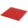 vidaXL Wandhoofdbord 12 st Wijnrood Nep Leer