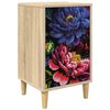 vidaXL Nachtkastje KIEL Sonoma Eiken 36 x 33 x 60 cm Bewerkt hout