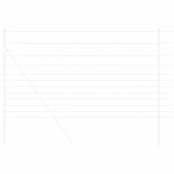 vidaXL Weidehekwerk Zilver 50 x 1.4 m Gegalvaniseerd staal