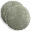 vidaXL Kussensloop 2 st HEERLEN Groen Dia. 50 cm Chenille Stof