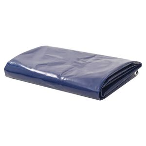 vidaXL Dekzeil 650 g/m&sup2; 2x3 m blauw