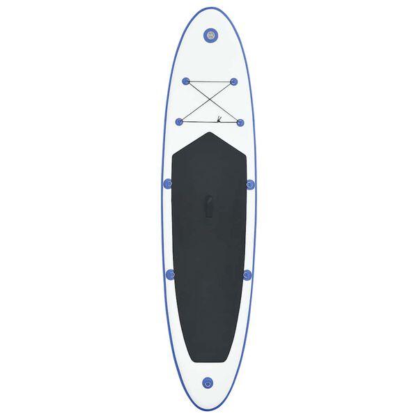 vidaXL Stand Up Paddleboardset opblaasbaar blauw en wit