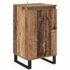 vidaXL Dressoir Oudhout 40 x 35 x 70 cm Bewerkt hout