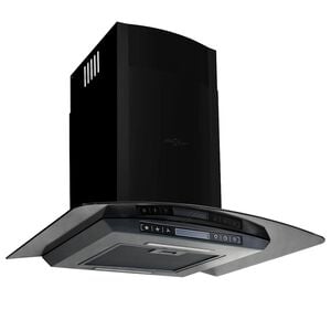 vidaXL Wandafzuigkap 756 m&sup3;/u 60 cm roestvrij staal zwart
