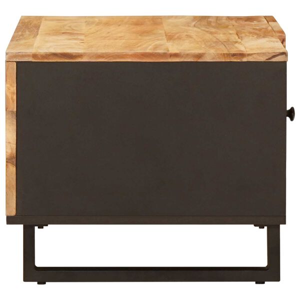 vidaXL Salontafel Bruin 80 x 50 x 40 cm Massief Mango Hout