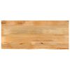 vidaXL Tafelblad met natuurlijke rand 140x60x3,8 cm massief mangohout