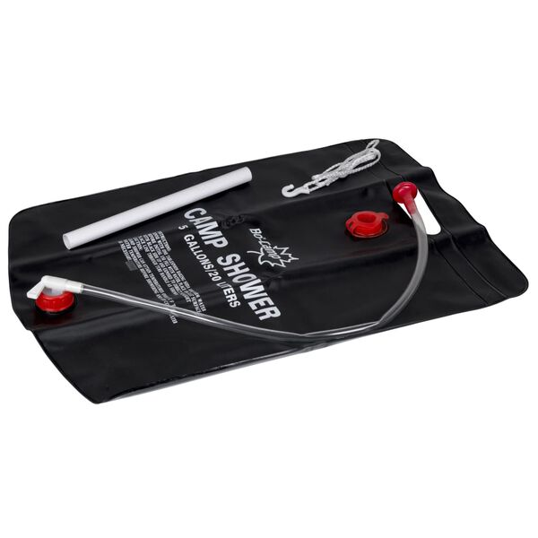 Bo-Camp Kampeerdouche 20 L zwart