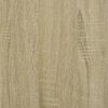 vidaXL Bijzettafels 2 st 40x42x50 cm bewerkt hout sonoma eikenkleurig