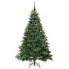 vidaXL Kunstkerstboom met 300 LED met standaard Groen 180 cm PE en PVC