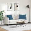 vidaXL Sofa Kussens 2 stuks Blauw 70 x 50 cm Cordstof