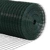 vidaXL Afrasteringspaal Groen 50 x 0,5 m (19 x 19 mm gaas)