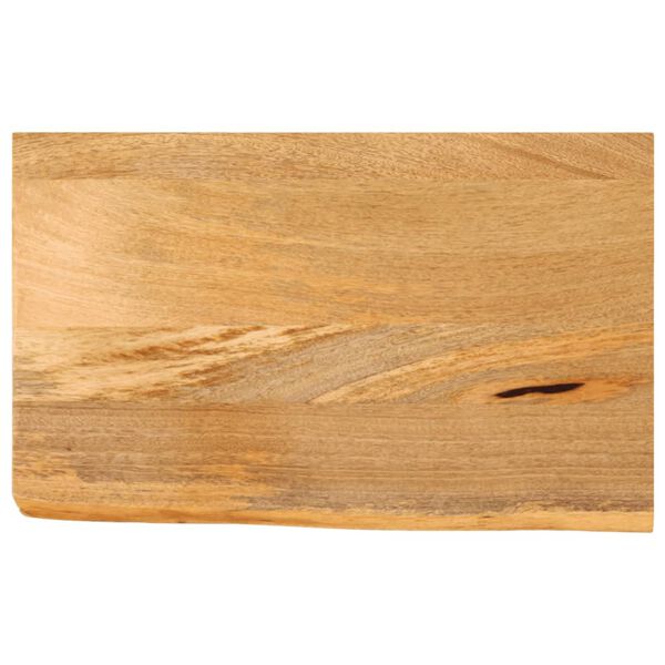 vidaXL Tafelblad met natuurlijke rand 50x30x3,8 cm massief mangohout