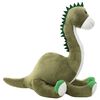 vidaXL Knuffel dinosaurus brontosaurus pluche groen
