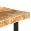 vidaXL Bartafel 120x58x107 cm ruw mangohout