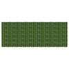 vidaXL Balkonscherm met bladeren Groen 400 x 150 cm