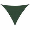 vidaXL Zonnezeil 160 g/m&sup2; 2,5x2,5x3,5 m HDPE donkergroen