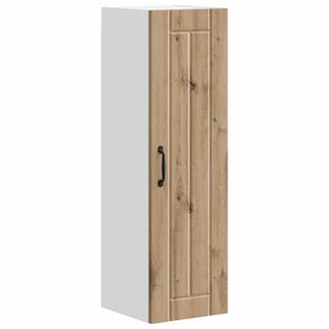 vidaXL Keukenkast Artisan Eiken 30 x 31 x 100 cm Bewerkt hout