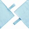 vidaXL Sporthanddoeken 2 pcs Blauw 50 x 30 cm Polyester en polyamide