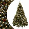 vidaXL Kunstmatige Inklapbare Kerstboom 300 cm 1000 LED's Warmwit PVC