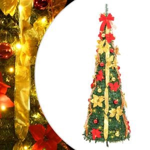 vidaXL Kunstkerstboom pop-up 150 LED's 180 cm groen