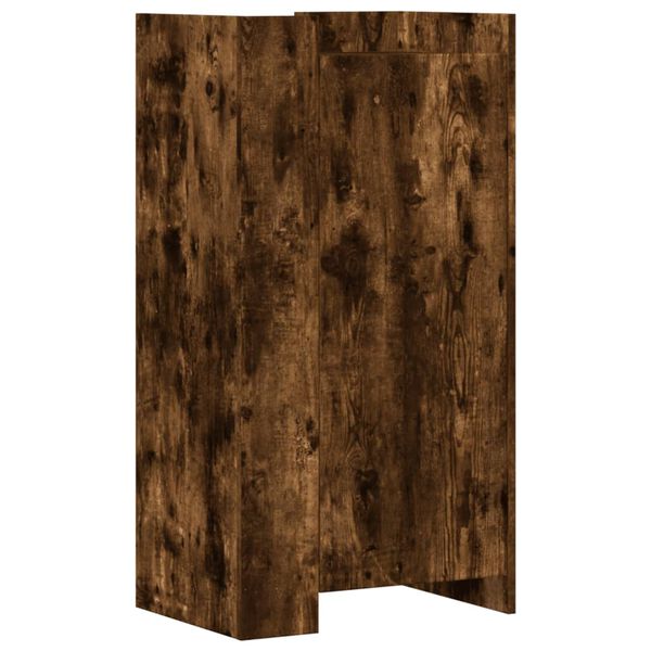 vidaXL Schoenenkast 52x37,5x100 cm bewerkt hout gerookt eikenkleurig