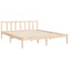 vidaXL Bedframe zonder matras massief grenenhout 160x200 cm