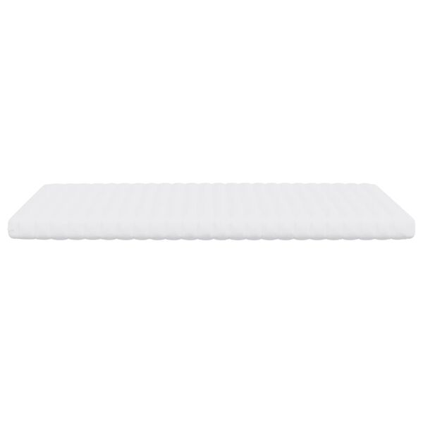 vidaXL Schuimmatras 7 zones hardheid 20 ILD 120x220 cm wit