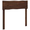 vidaXL Live Edge Hoofdbord ROSTOCK Donkerbruin 100 cm