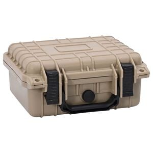 vidaXL Hardcase koffer Zand 27 x 24,5 x 12,5 cm Polypropyleen en ABS