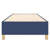 vidaXL Boxspring bed 100x200 cm stof blauw