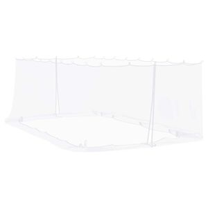 vidaXL Muggennet voor Gazebo 220 Gaas 220 gaas Wit 6 x 3 x 2 m