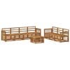 vidaXL Sofa-Sets 8 pcs Massief Acaciahout