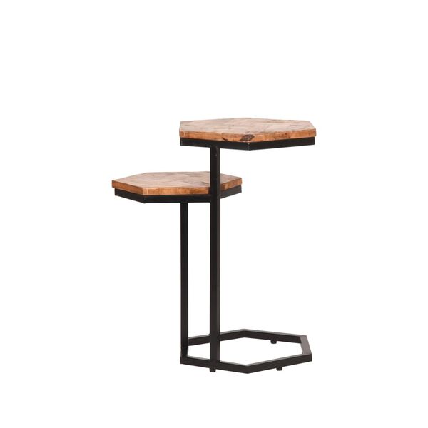 LABEL51 Laptoptafel Multi ruwe visgraat 35x53x63 cm