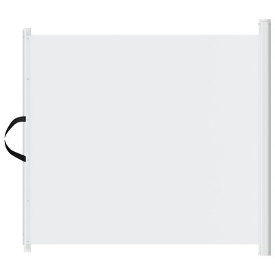 vidaXL Huisdierenhek uittrekbaar 82,5x125 cm wit