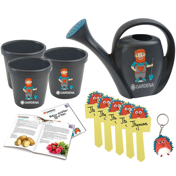 GARDENA 8-delige Tuinspeelgoedset kunststof