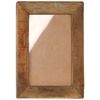 vidaXL Fotolijsten 2 st 30x40 cm massief gerecycled hout en glas