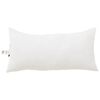vidaXL Dekbed met Kussens 3 pcs Wit Microfiber en Dons Feather