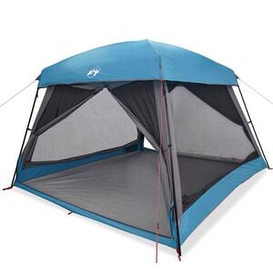 vidaXL Gezinstent 6-persoons waterdicht blauw
