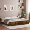 vidaXL Bedframe met lades bewerkt hout gerookt eikenkleurig 160x200 cm